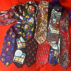 9 Christmas neckties